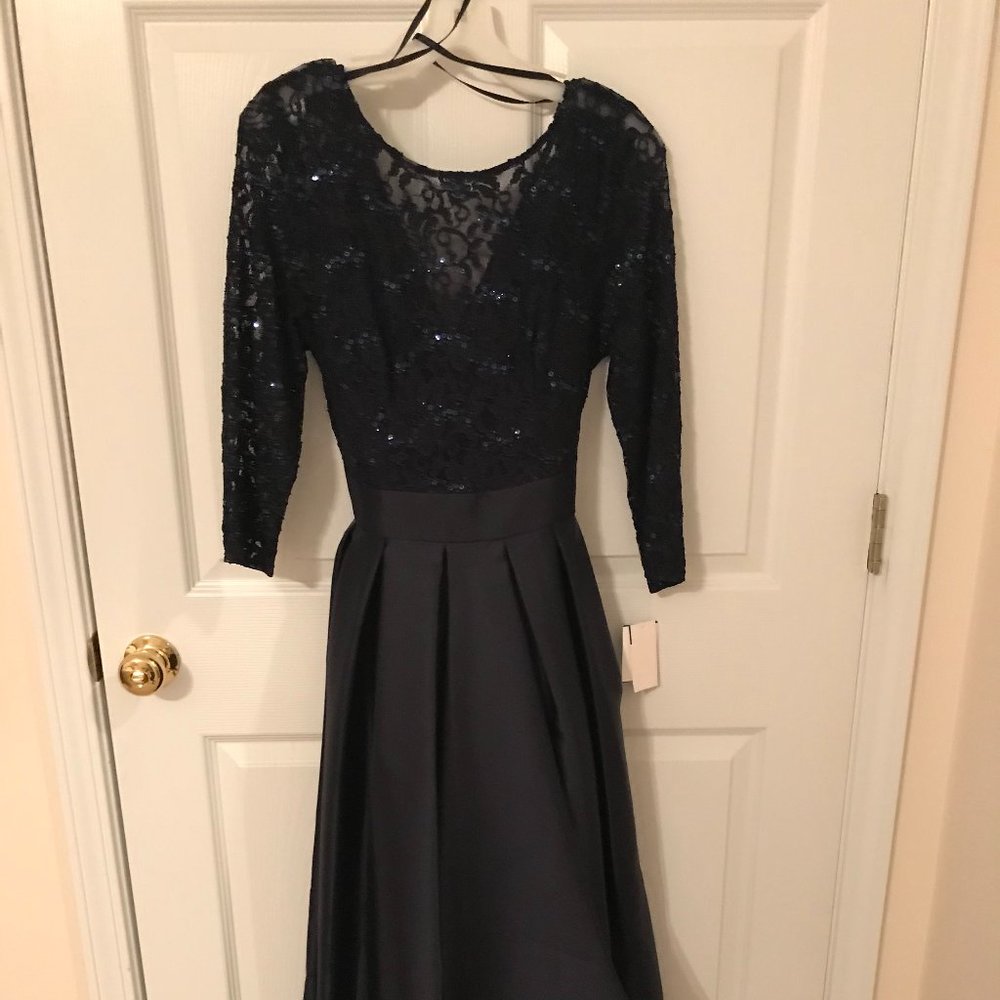 Ignite Evenings Navy long dress